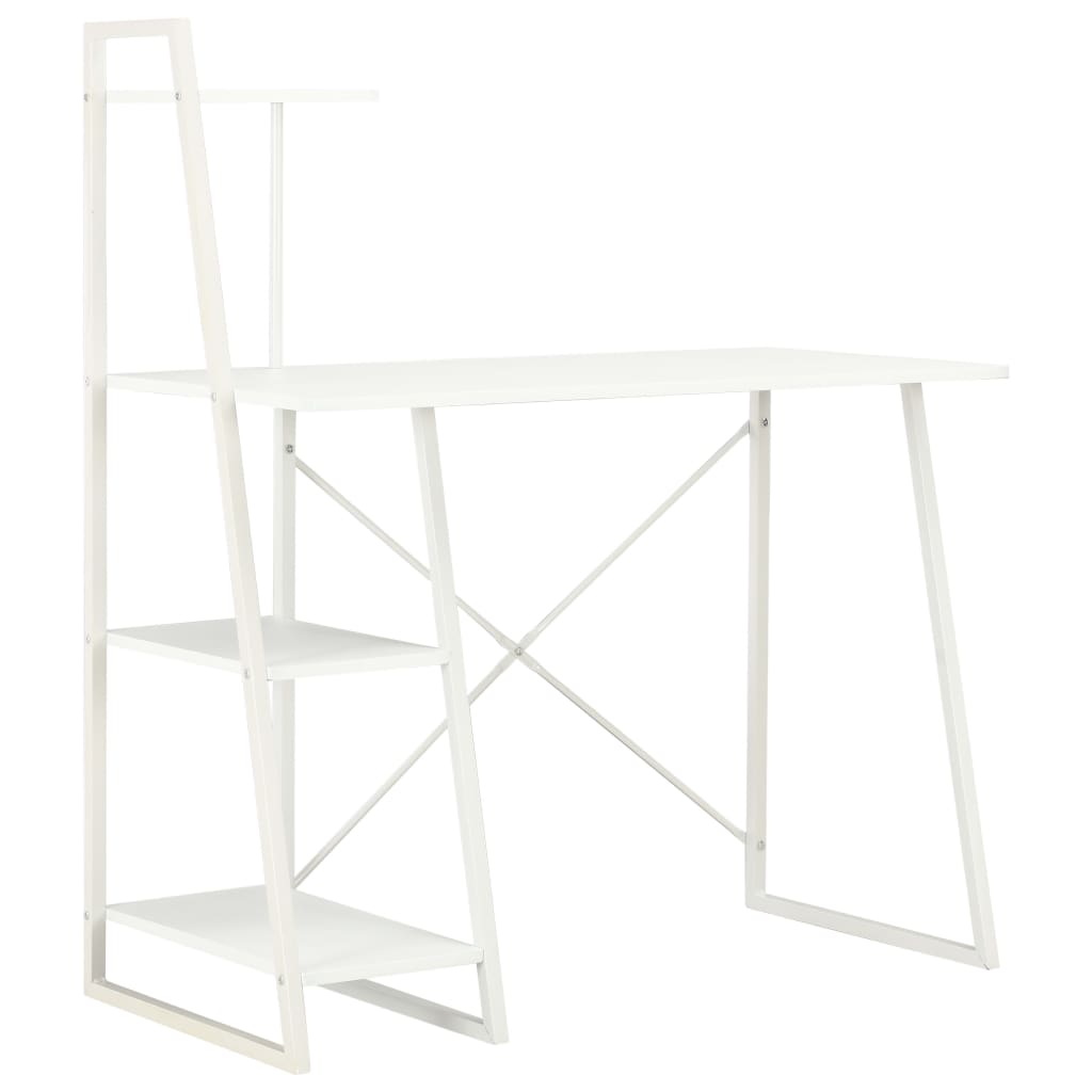 Skrivbord Med Hyllenhet 102X50X117 Cm