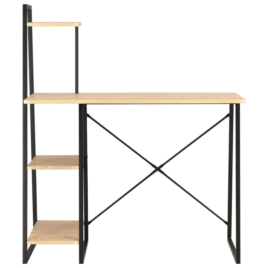 Skrivbord Med Hyllenhet 102X50X117 Cm