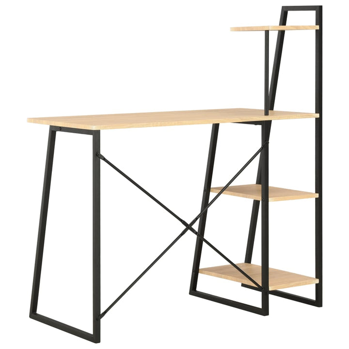 Skrivbord Med Hyllenhet 102X50X117 Cm