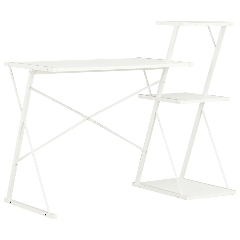 Skrivbord Med Hylla 116X50X93 Cm