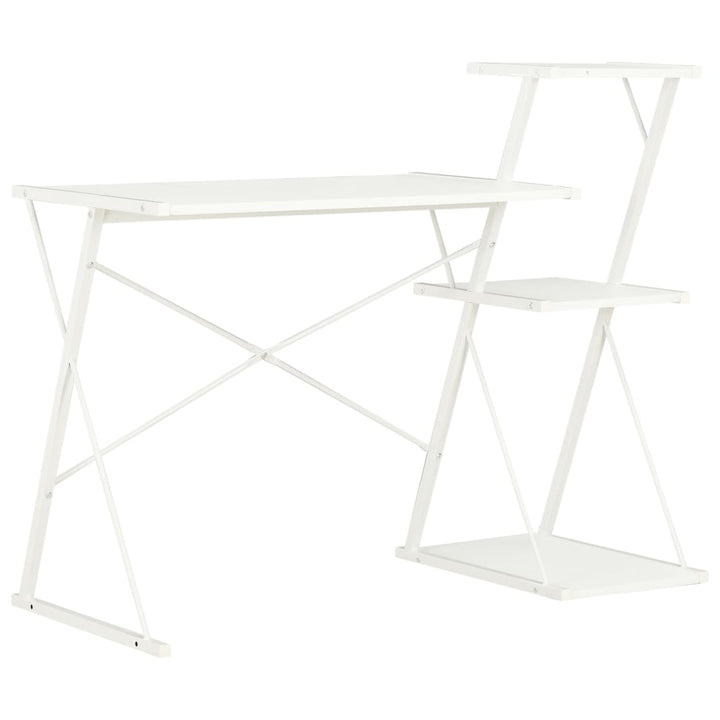 Skrivbord Med Hylla 116X50X93 Cm