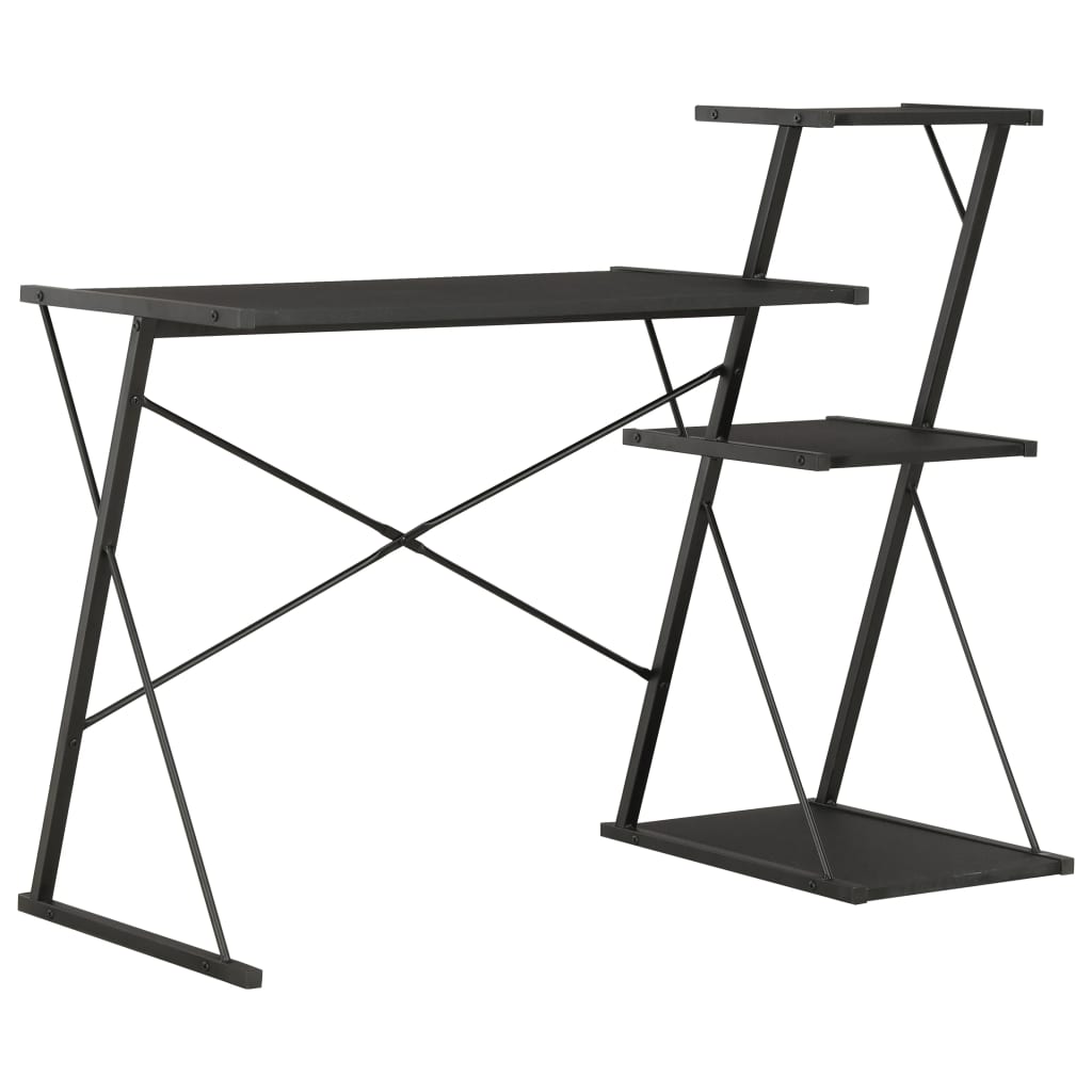 Skrivbord Med Hylla 116X50X93 Cm