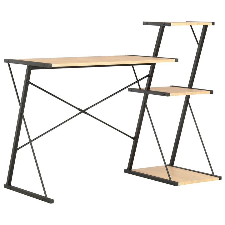 Skrivbord Med Hylla 116X50X93 Cm