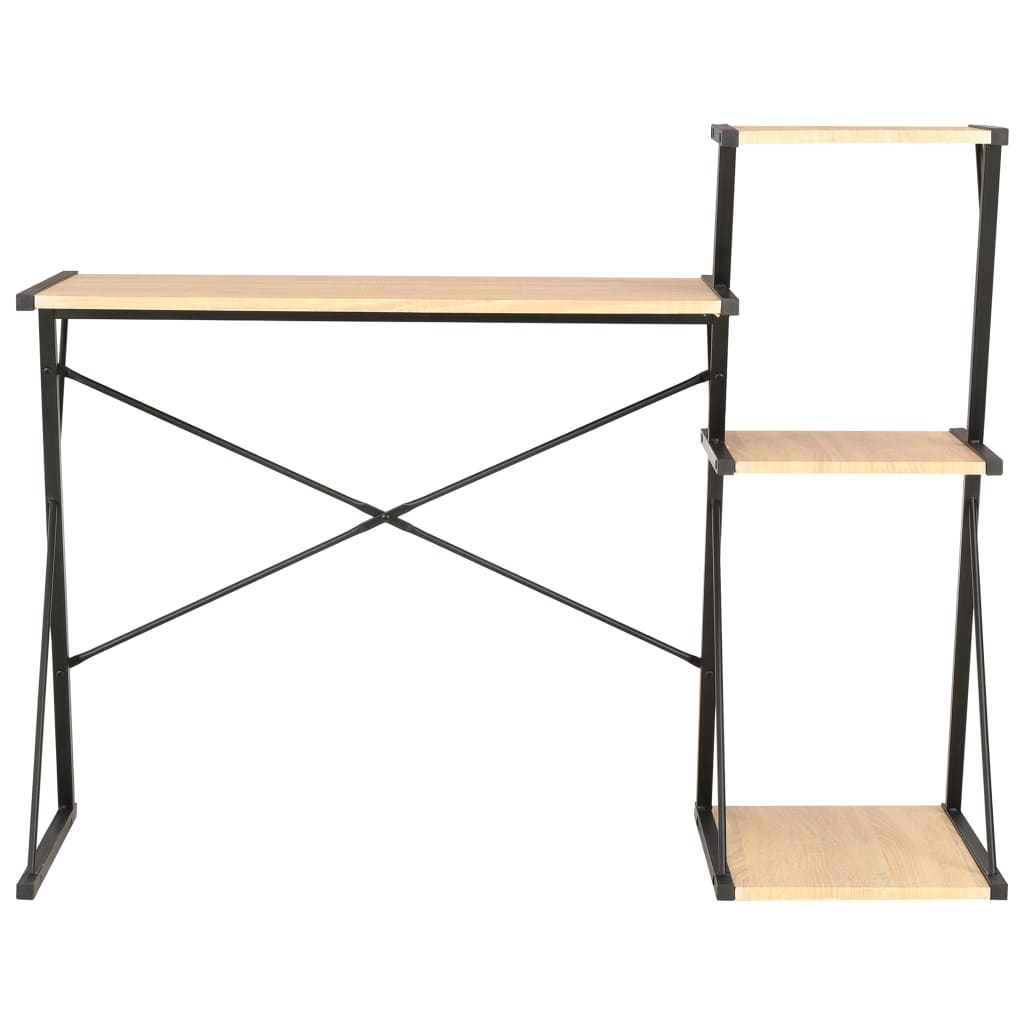 Skrivbord Med Hylla 116X50X93 Cm