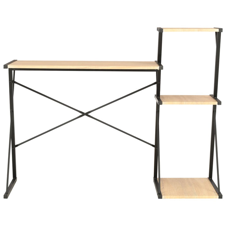 Skrivbord Med Hylla 116X50X93 Cm