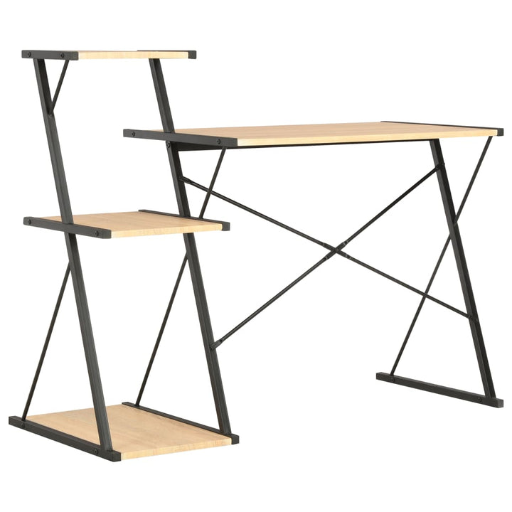 Skrivbord Med Hylla 116X50X93 Cm