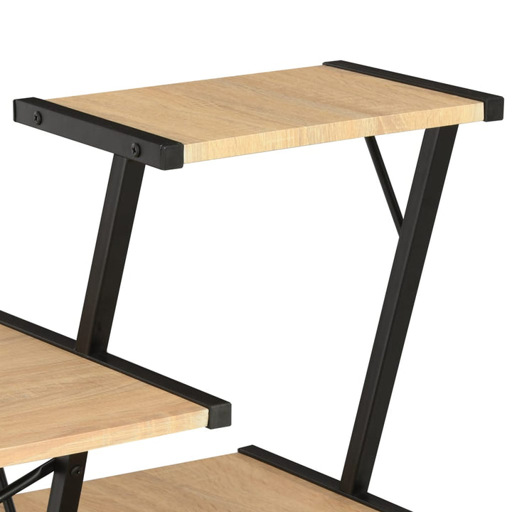 Skrivbord Med Hylla 116X50X93 Cm