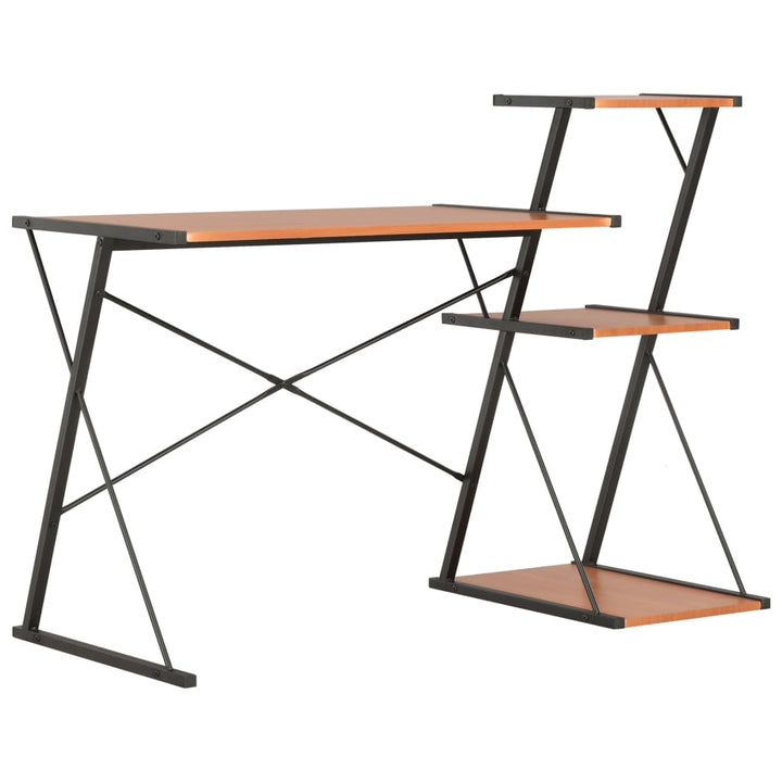 Skrivbord Med Hylla 116X50X93 Cm