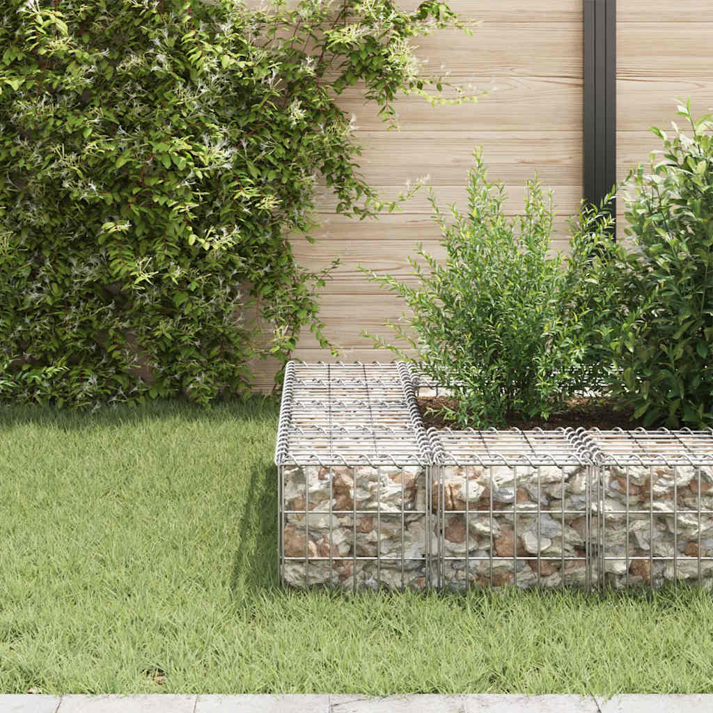 Planteringsgabion Upphöjd Stål