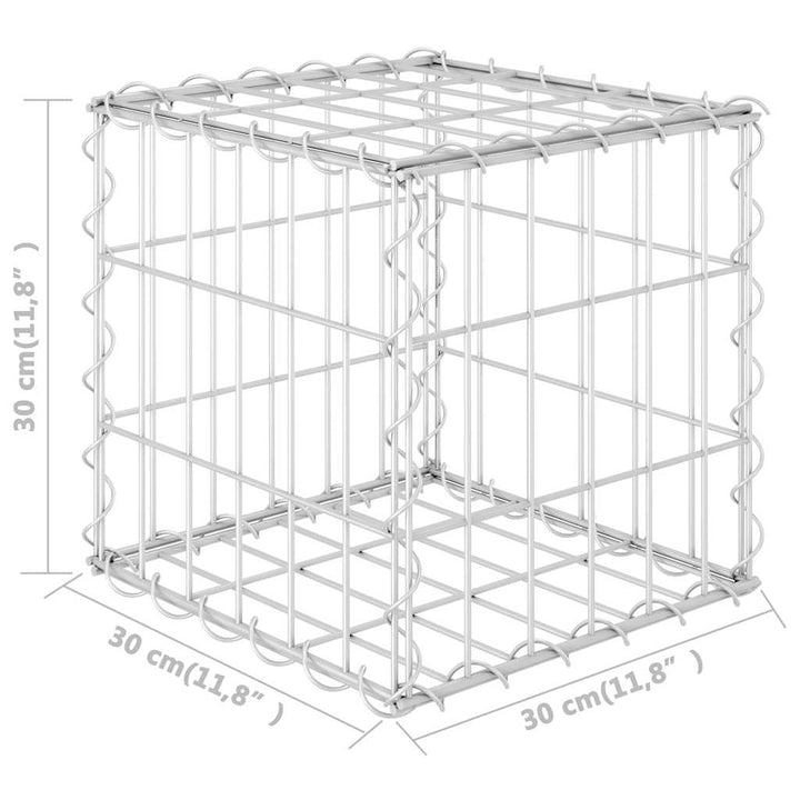 Planteringsgabion Upphöjd Stål