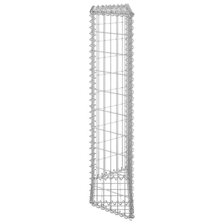 Gabion Trapets Upphöjd Galvaniserat Stål