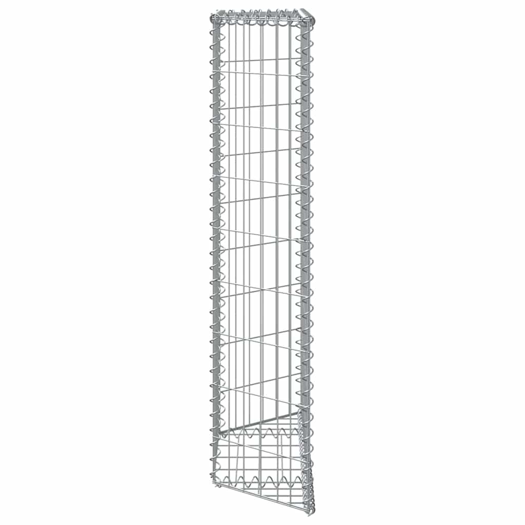 Gabion Trapets Upphöjd Galvaniserat Stål
