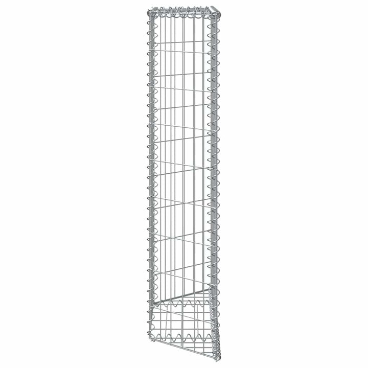 Gabion Trapets Upphöjd Galvaniserat Stål