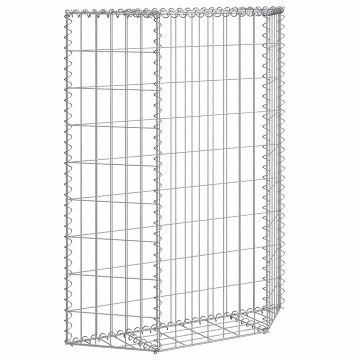 Gabion Trapets Upphöjd Galvaniserat Stål