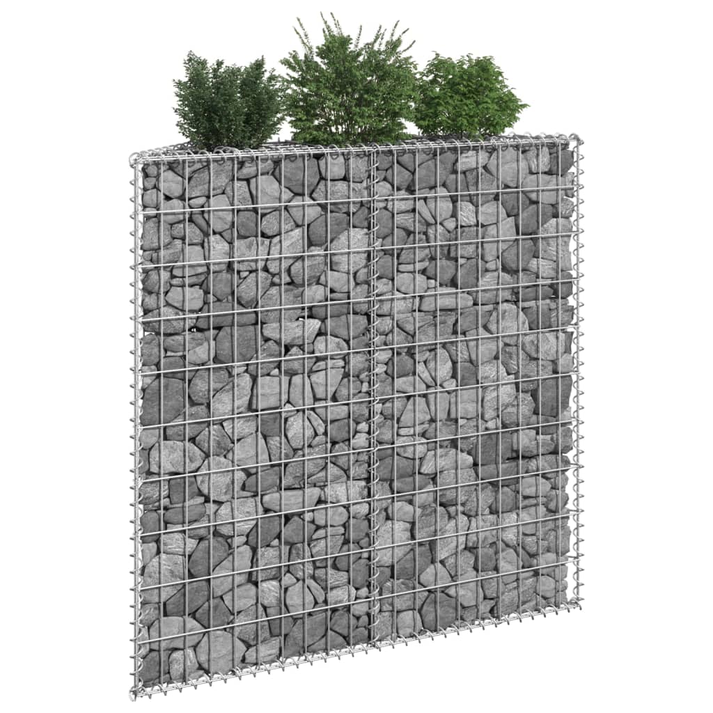Gabion Trapets Upphöjd Galvaniserat Stål