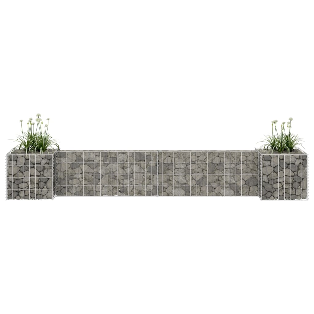 Planteringsgabion H-Formad Stål