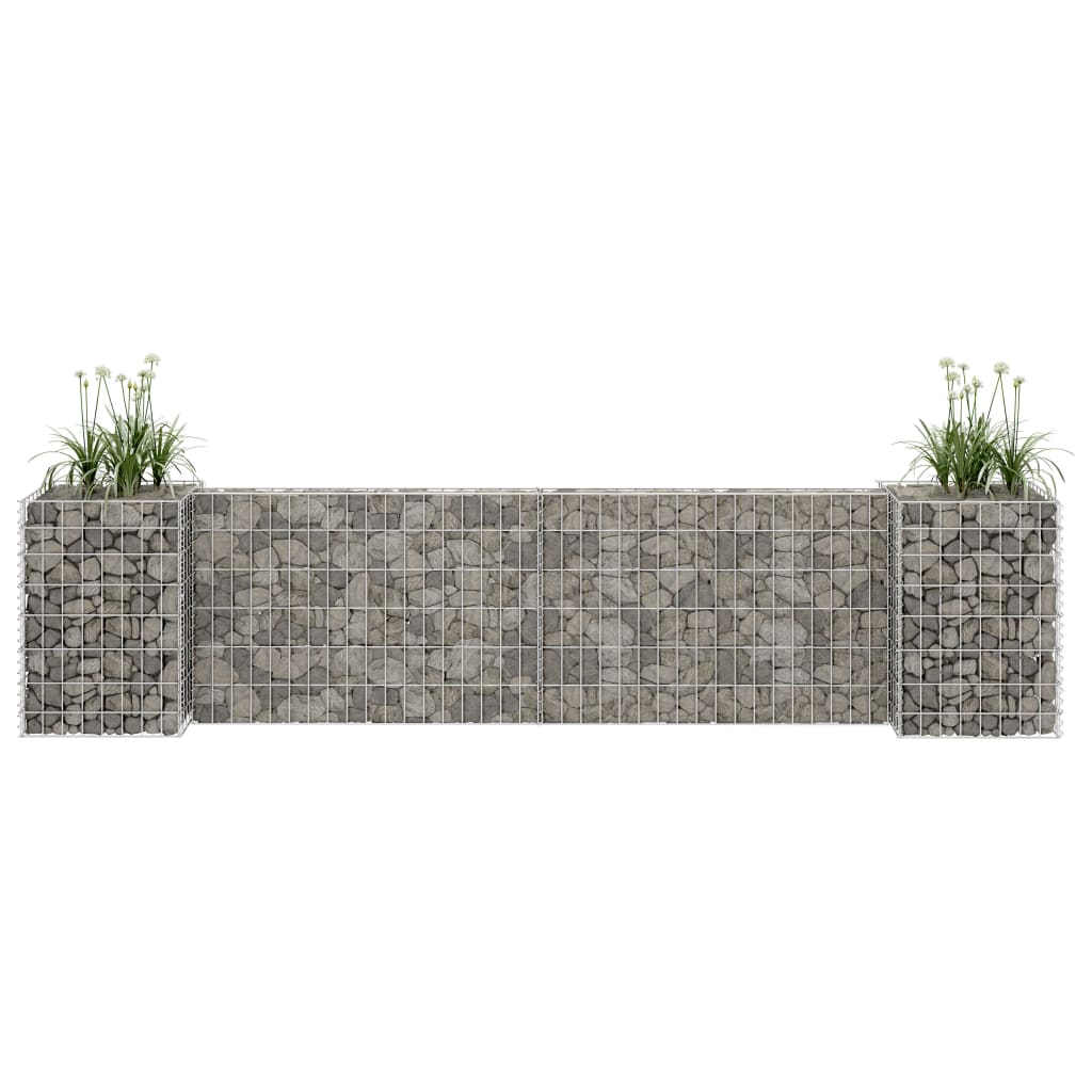 Planteringsgabion H-Formad Stål