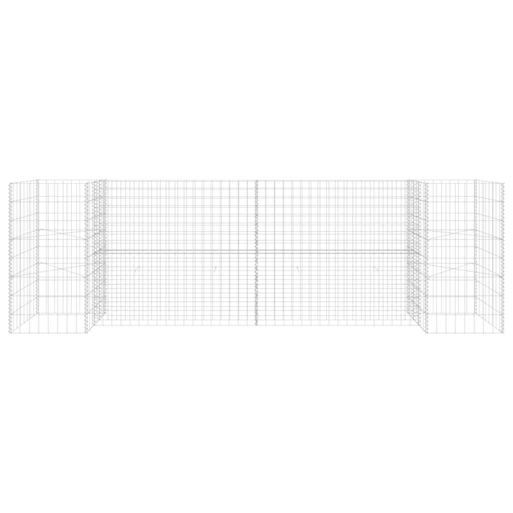 Planteringsgabion H-Formad Stål