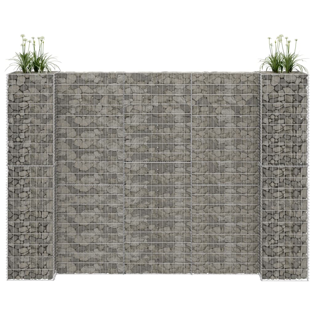 Planteringsgabion H-Formad Stål
