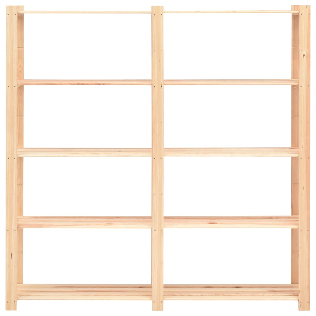 Förvaringshylla 5 Hyllplan 170X38X170 Massiv Furu 500 Kg