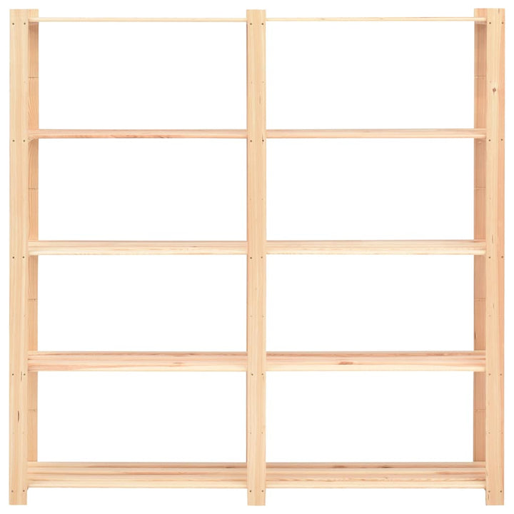 Förvaringshylla 5 Hyllplan 170X38X170 Massiv Furu 500 Kg