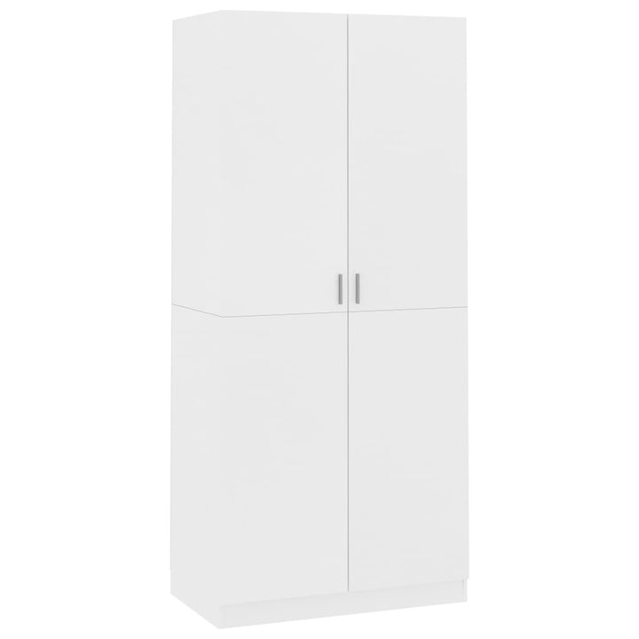 Garderob 90X52X200 Cm Konstruerat Trä