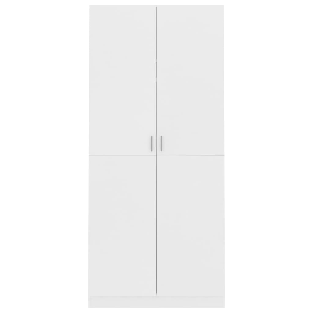 Garderob 90X52X200 Cm Konstruerat Trä