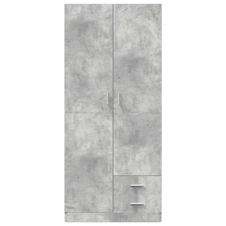 Garderob 80X52X180 Cm Konstruerat Trä