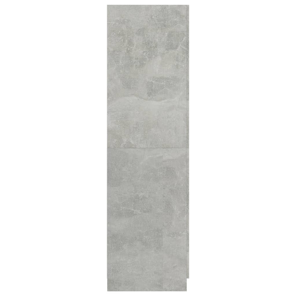 Garderob 80X52X180 Cm Konstruerat Trä
