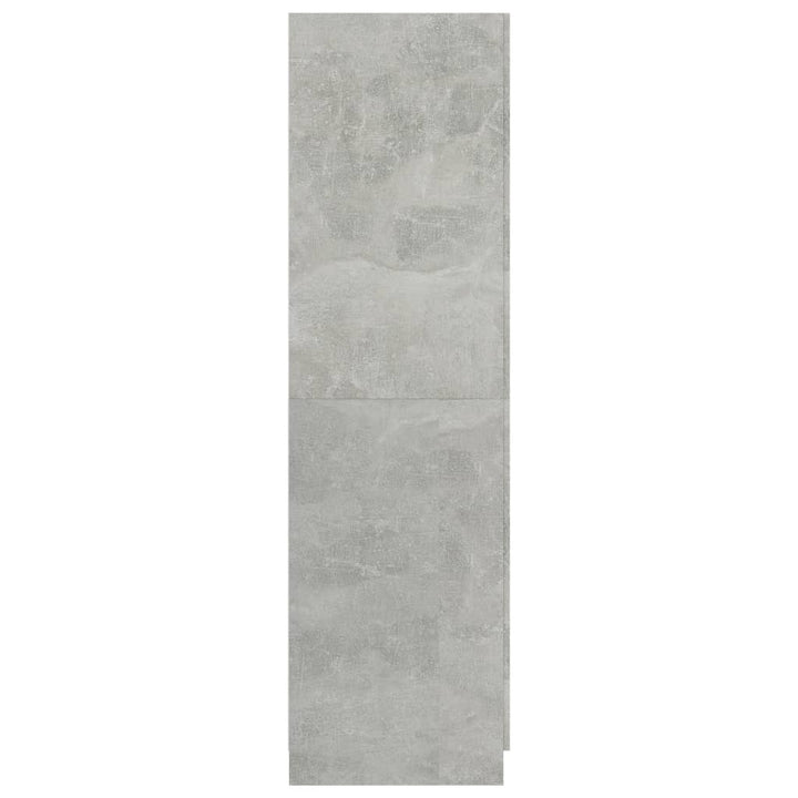 Garderob 80X52X180 Cm Konstruerat Trä
