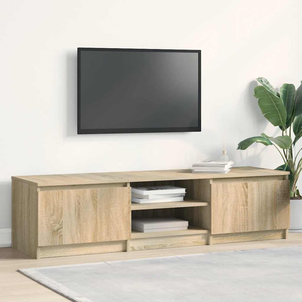 Tv-Bänk 140X40X36 Cm Konstruerat Trä