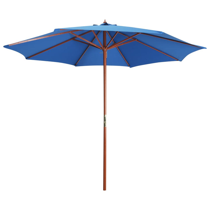 Parasoll Med Trästång 300X258 Cm
