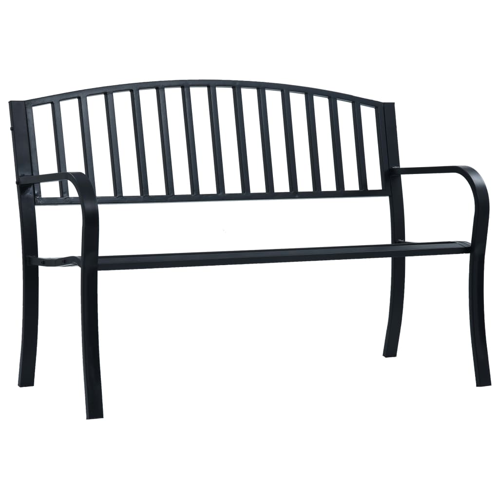 Trädgårdsbänk 125 Cm Stål