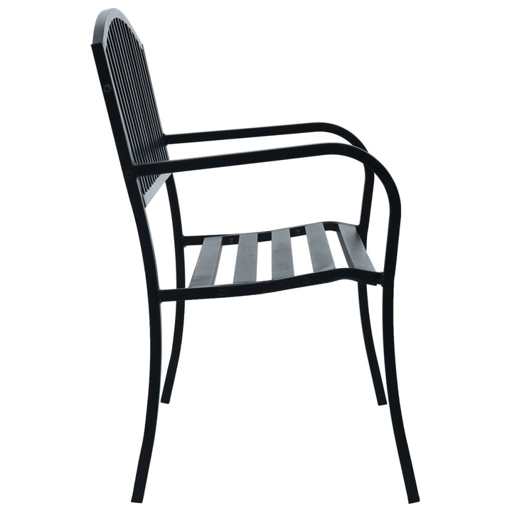 Trädgårdsbänk 125 Cm Stål