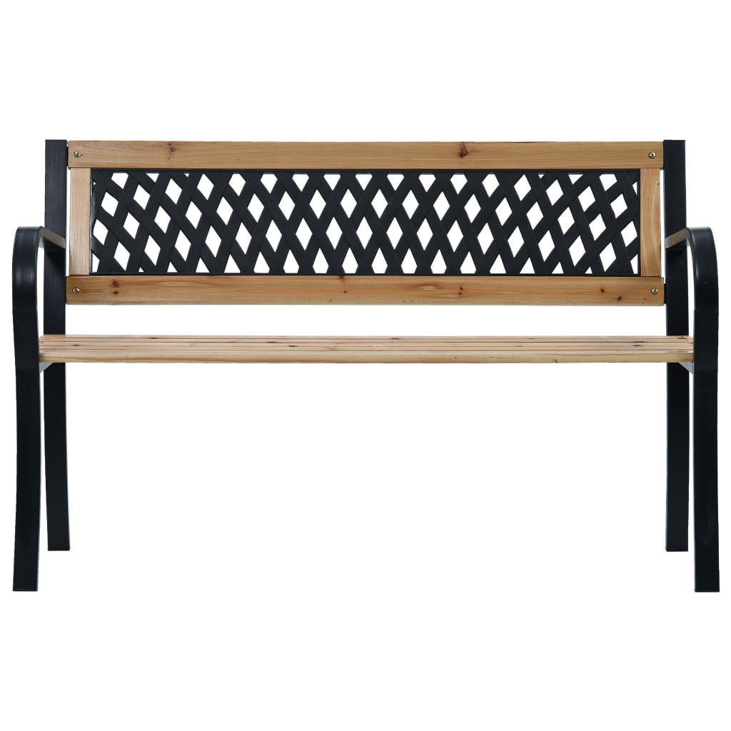 Trädgårdsbänk 120 Cm Trä