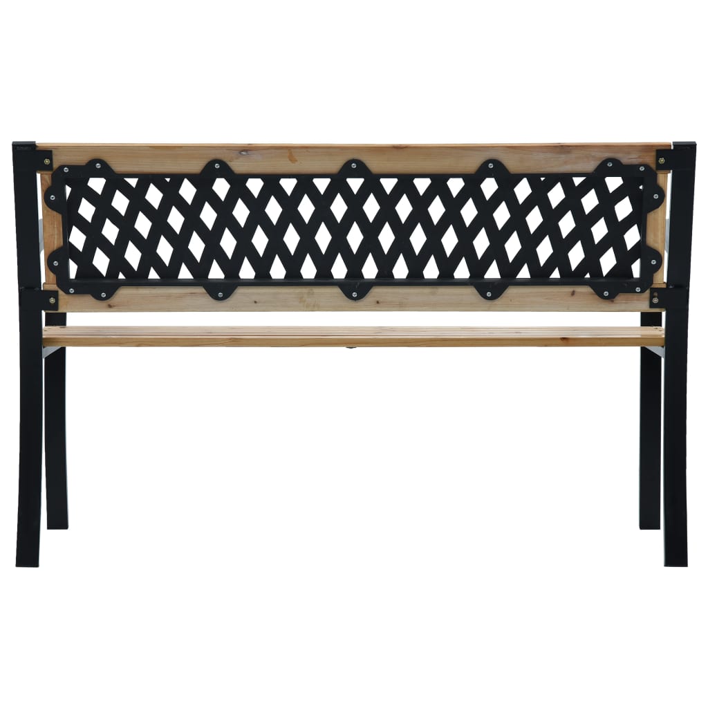 Trädgårdsbänk 120 Cm Trä
