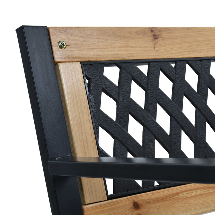 Trädgårdsbänk 120 Cm Trä