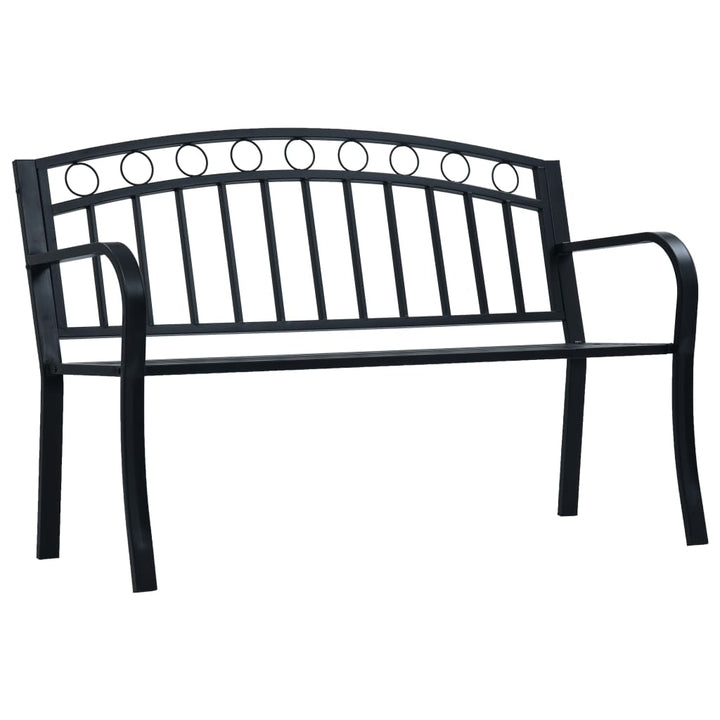 Trädgårdsbänk 125 Cm Stål