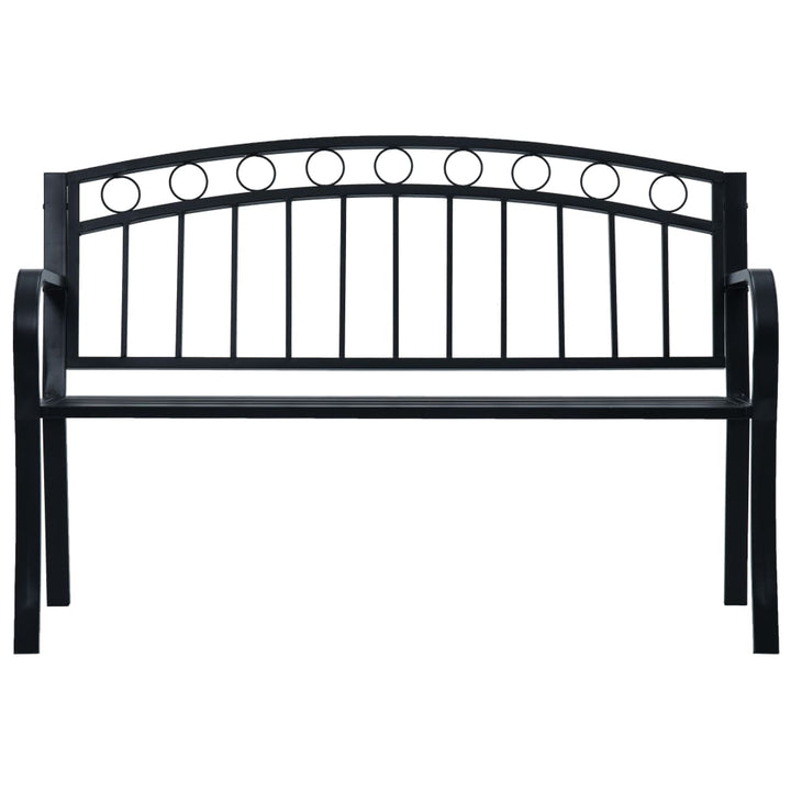 Trädgårdsbänk 125 Cm Stål