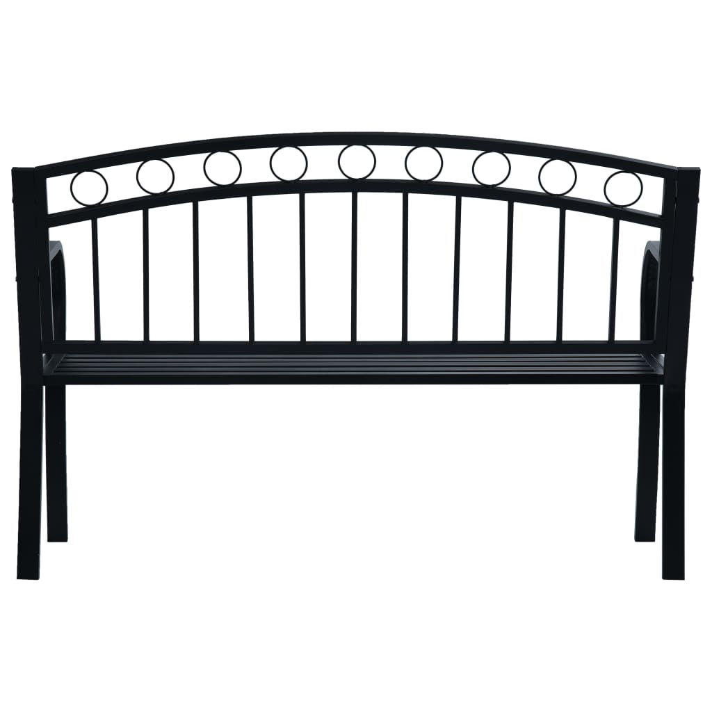 Trädgårdsbänk 125 Cm Stål