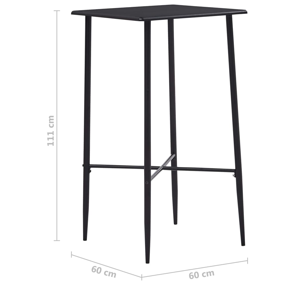Barbord 60X60X111 Cm Mdf