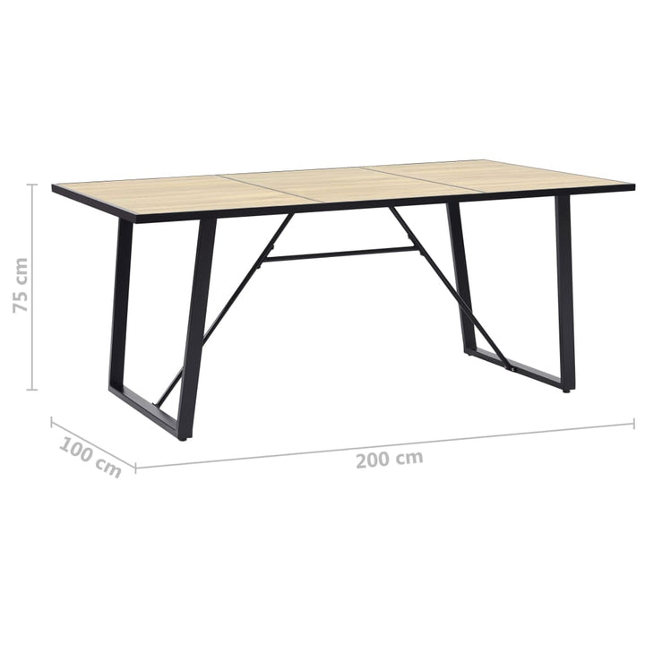 Matbord Ek Mdf