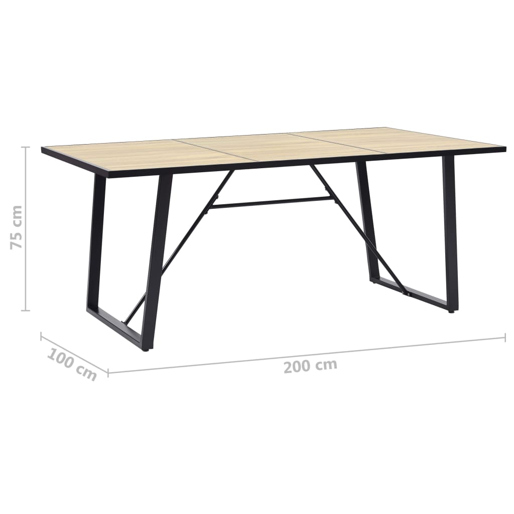 Matbord Ek Mdf