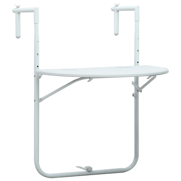 Balkongbord 60X64X83,5 Cm Plast Konstrotting