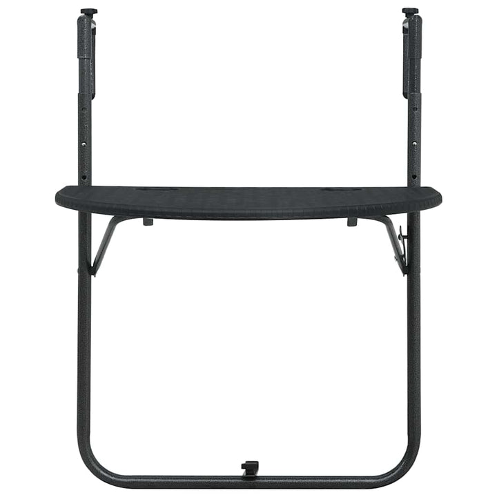 Balkongbord 60X64X83,5 Cm Plast Konstrotting