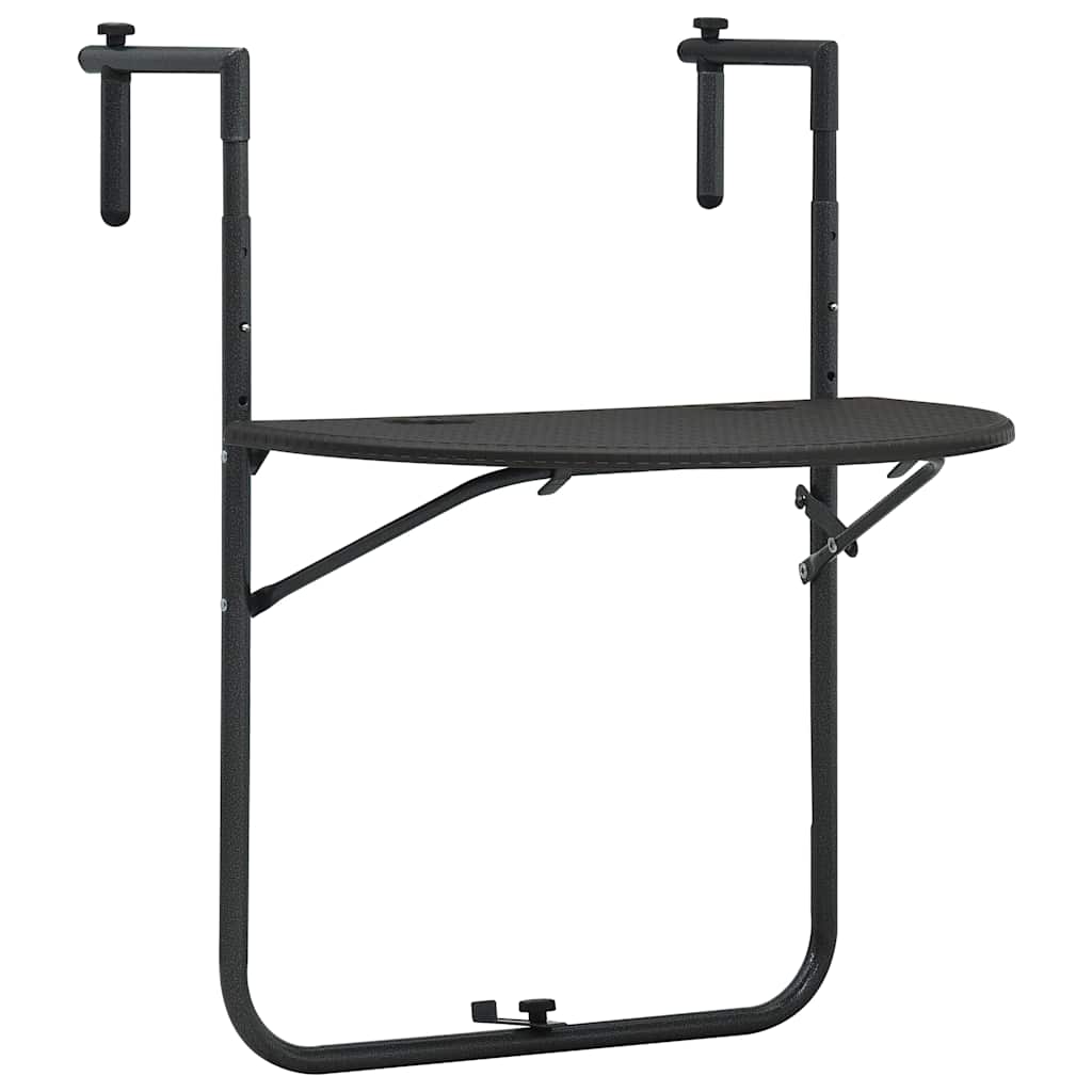 Balkongbord 60X64X83,5 Cm Plast Konstrotting