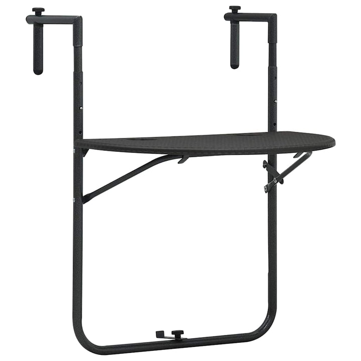 Balkongbord 60X64X83,5 Cm Plast Konstrotting