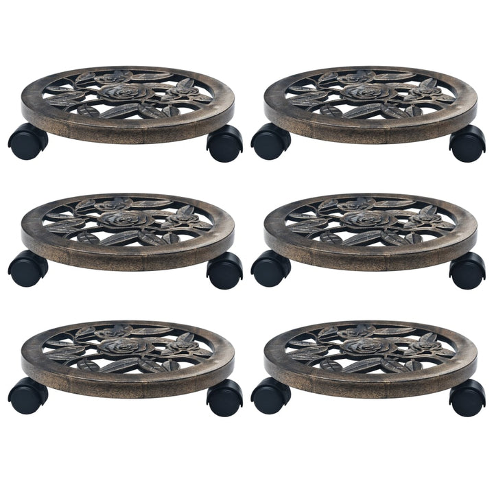 Blomvagnar 6 St Plast