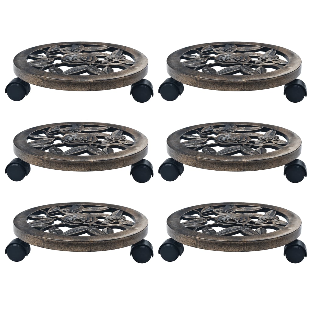 Blomvagnar 6 St Plast