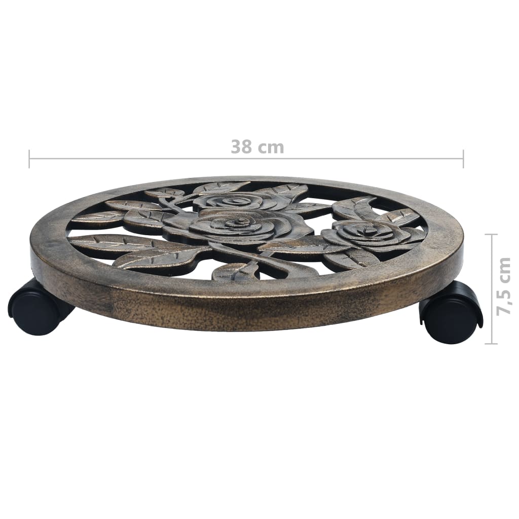 Blomvagnar 6 St Plast